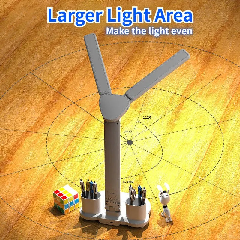 LumiCharge Foldable LED Table Lamp